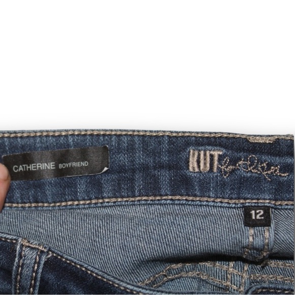 Kut from the Kloth straight leg jeans size 12 - Picture 6 of 8